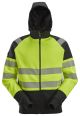 Snickers High-Vis Cl2 FullZip Hoodie (2839)