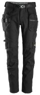 Snickers FlexiWork Trousers – 6972 with Stretch Ripstop Fabric, Detachable Holster Pockets, Zip Ventilation & KneeGuard® Pro