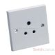 5AMP SOCKET 1 GANG 3 PIN ROUND