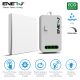 1 Gang Wireless Kinetic Switch & Dimmable & WiFi Receiver Bundle Kit